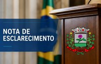 A Câmara Municipal de Cambira emite nota oficial e anuncia apuração de episódio entre Vereador e Servidor Público